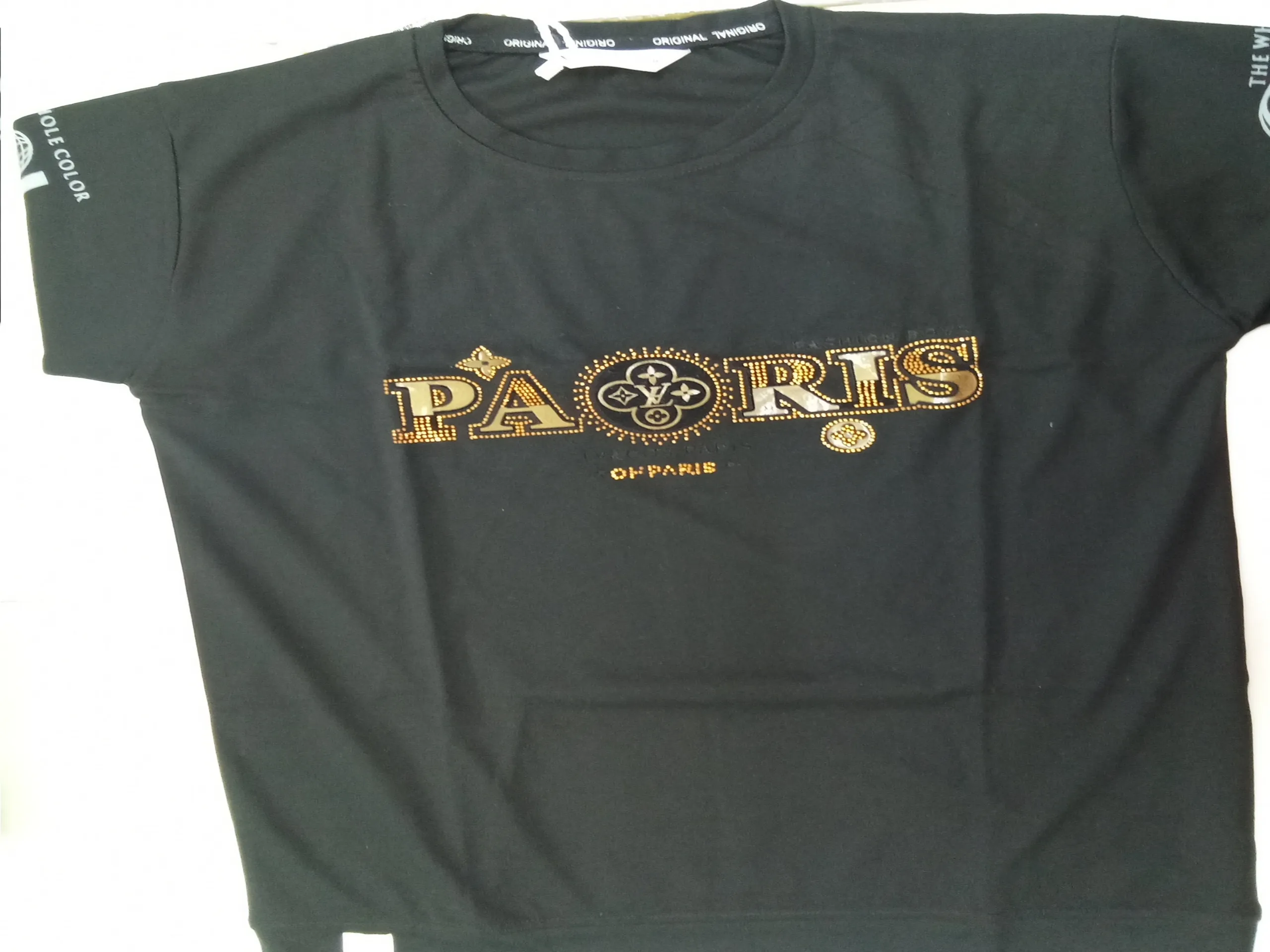 Boys T Shirt Blk .. view 3