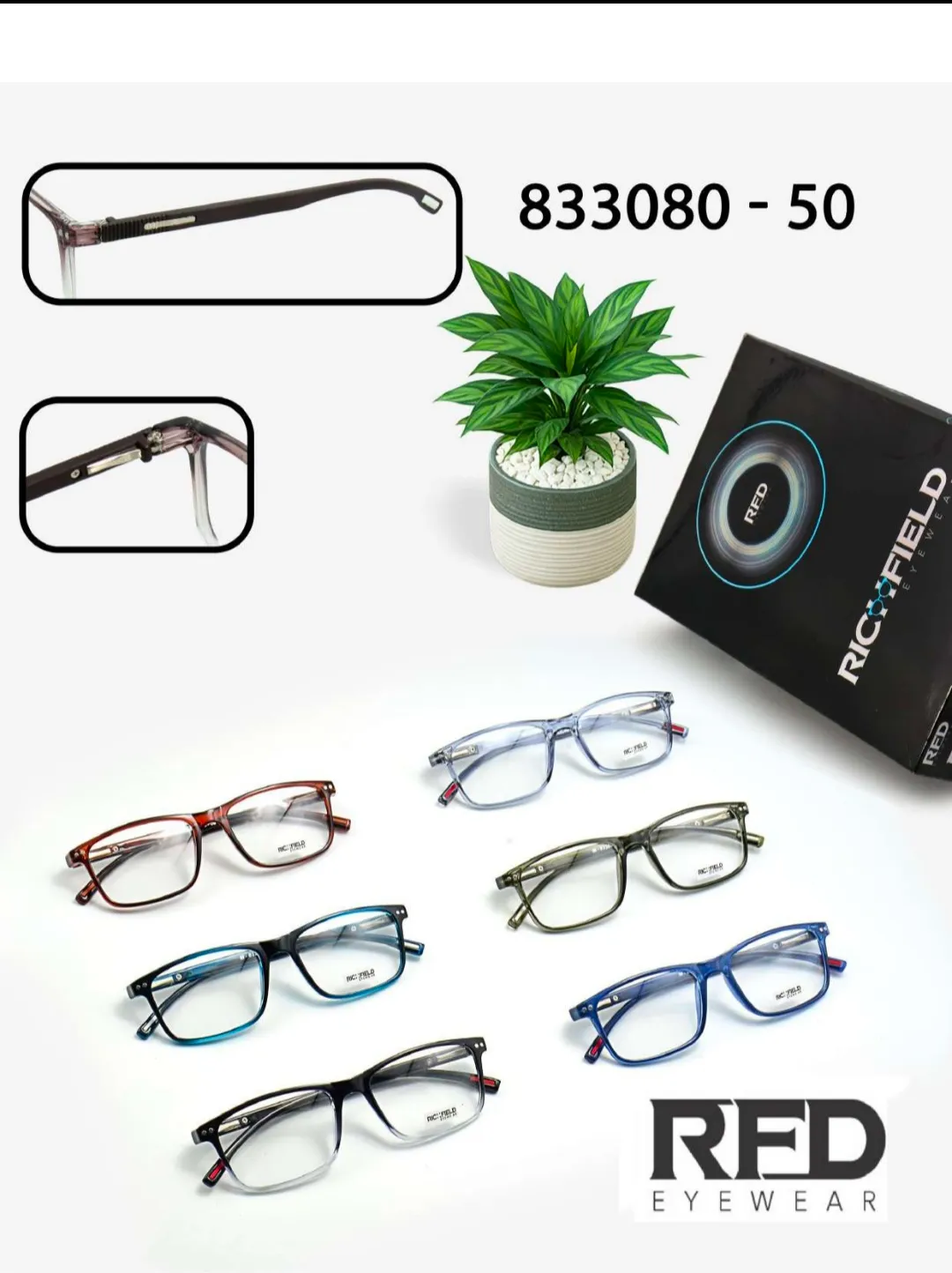 RED Eyewear Model 833080-50 view 3