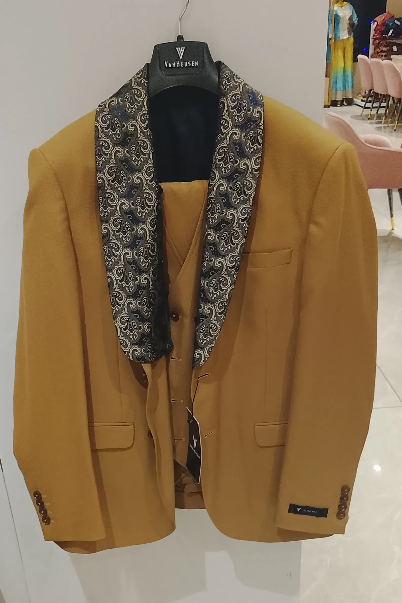 Van HeusenThree Piece Suit view 3
