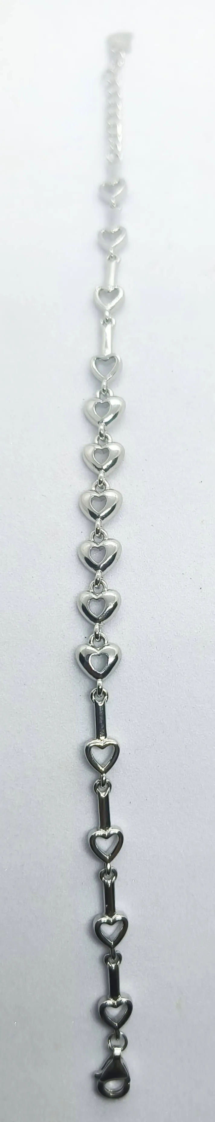 Heart Charm Bracelet (AVSBR-039) view 3