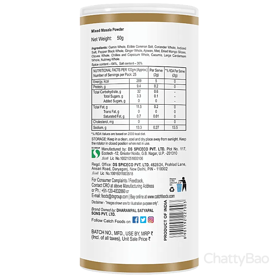 Catch Raita Masala 50 g view 2