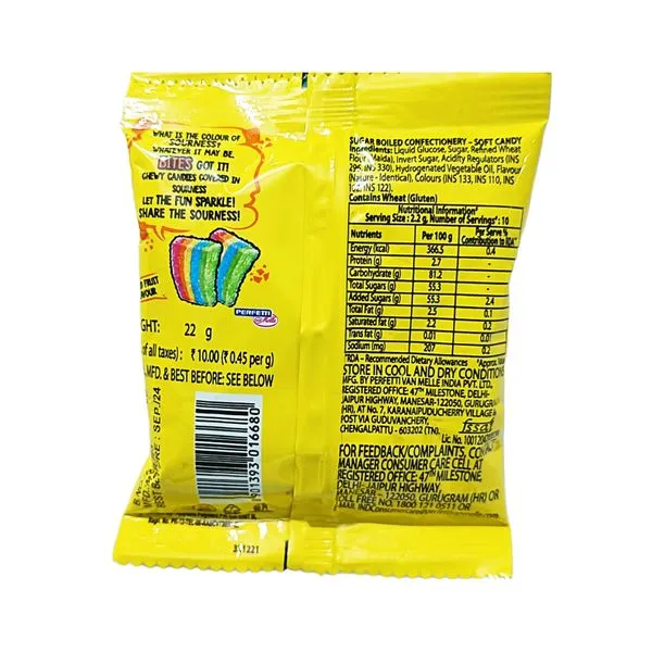 Chupa Chups Sour Bites 22 g view 2