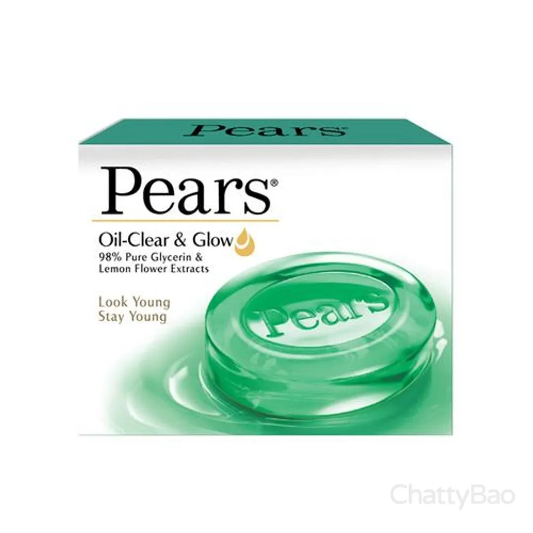 Pears Oil Clear & Glow Soap Bar (4 x 75 g) view 2