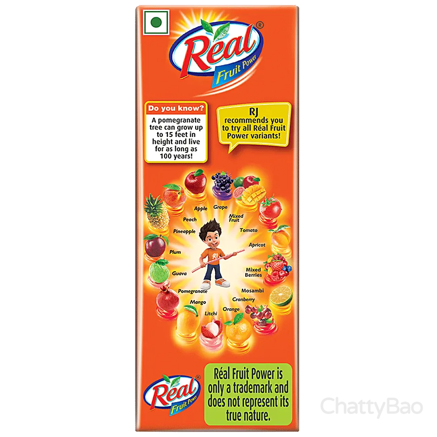 Real Pomegranate Juice 180 ml view 2