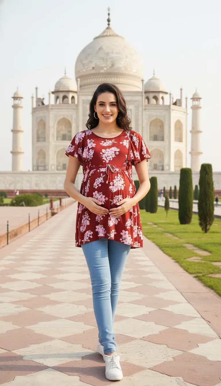 Moms n Mom Reyon Maternity Top 2431 A
