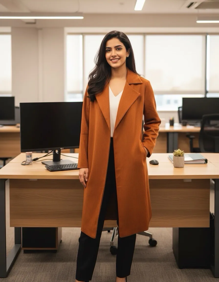 Caramel Overcoat view 2