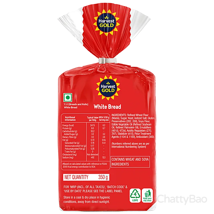Harvest Gold Bread - White 350 g view 2
