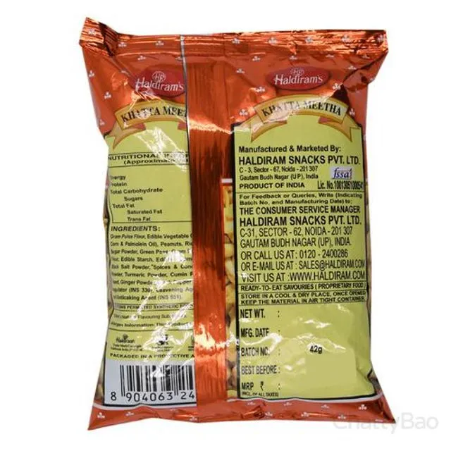 Haldirams Khatta Meetha Rs 10 view 2
