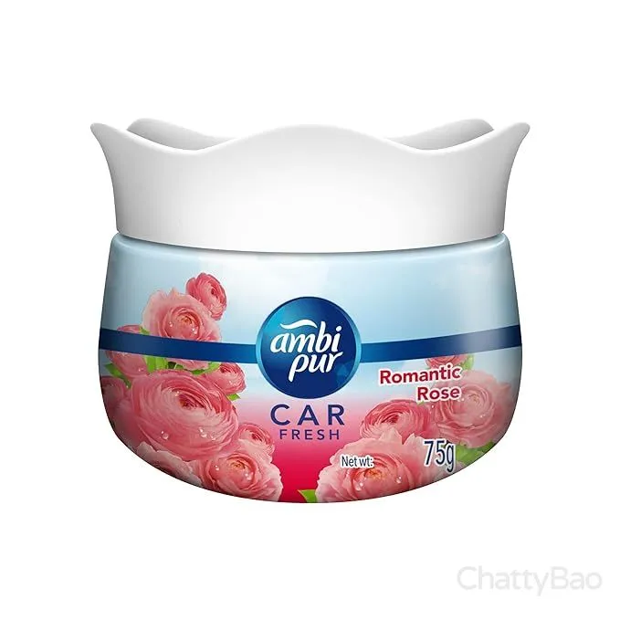Ambi Pur Car Freshener Gel - Romantic Rose 75 g view 2