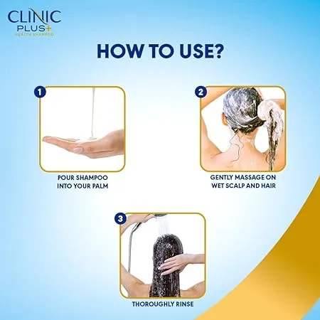Clinic Plus Strong & Thick Shampoo 355 ml view 3