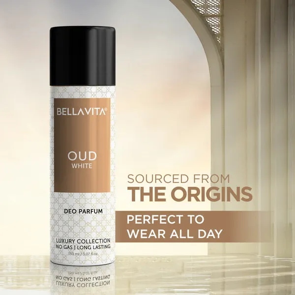 Bellavita Oud White Deo Perfume 150 ml view 3
