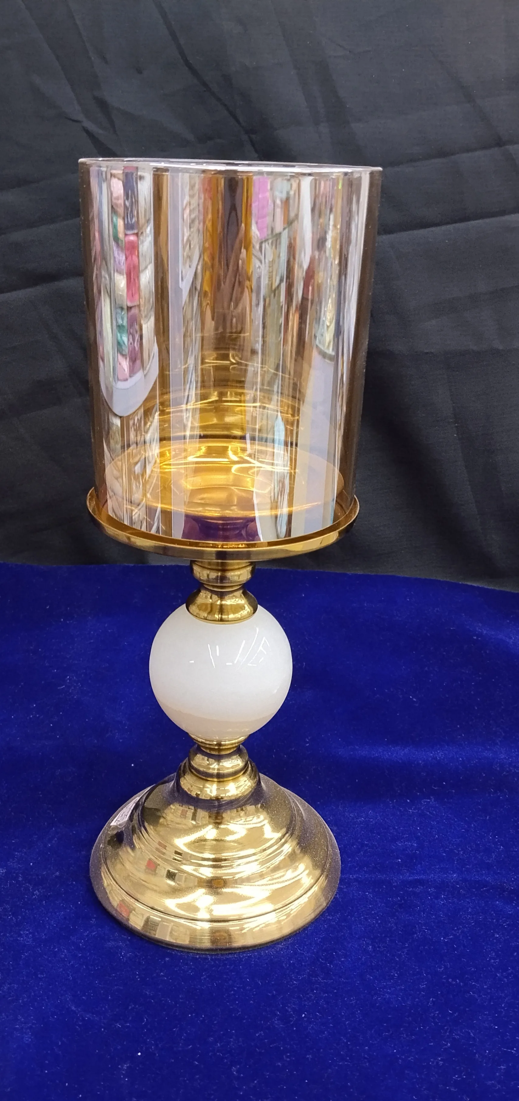 Decorative Glass Candle Holder view 2
