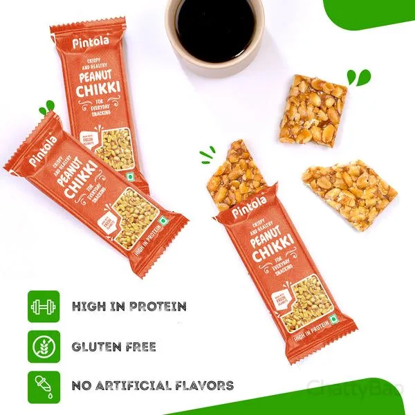 Pintola Peanut Chikki Jar 13 Pcs view 3