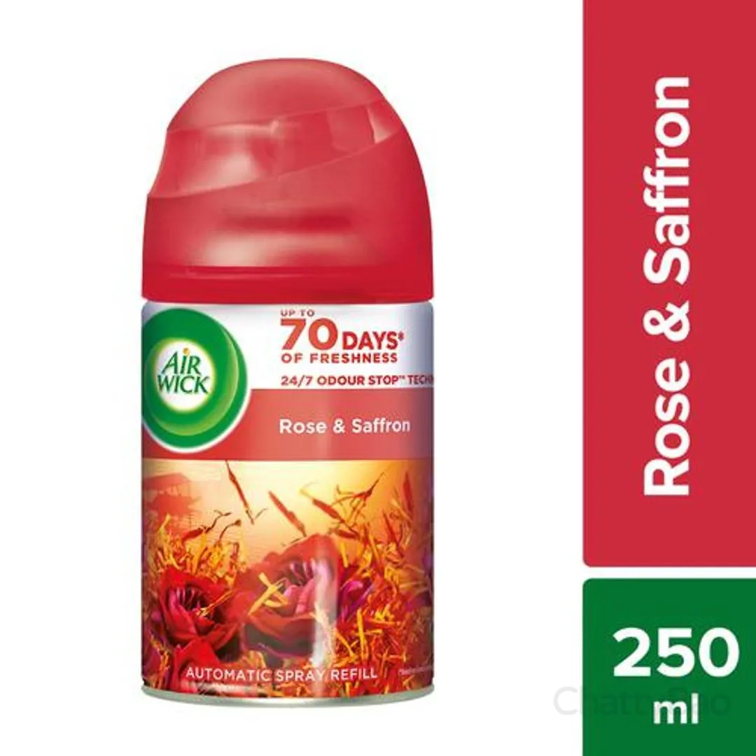 Airwick Air Freshner Refill - Rose & Saffron 250 ml view 2