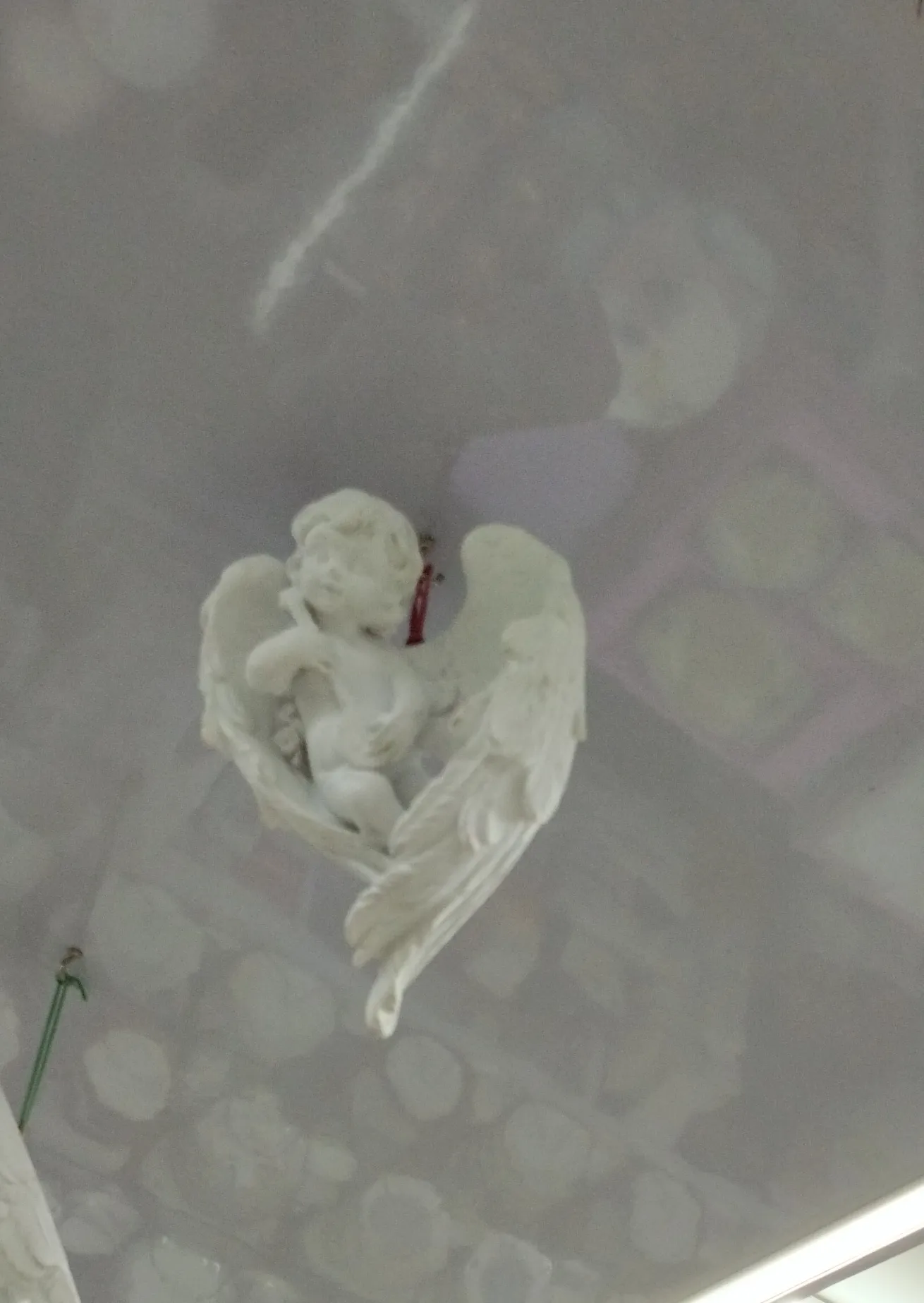 Angel Figurine Hanging view 2