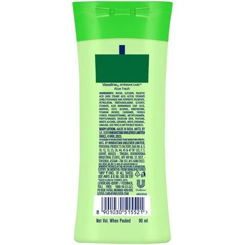 Vaseline Intensive Care Aloe Fresh Body Lotion 100 ml view 2
