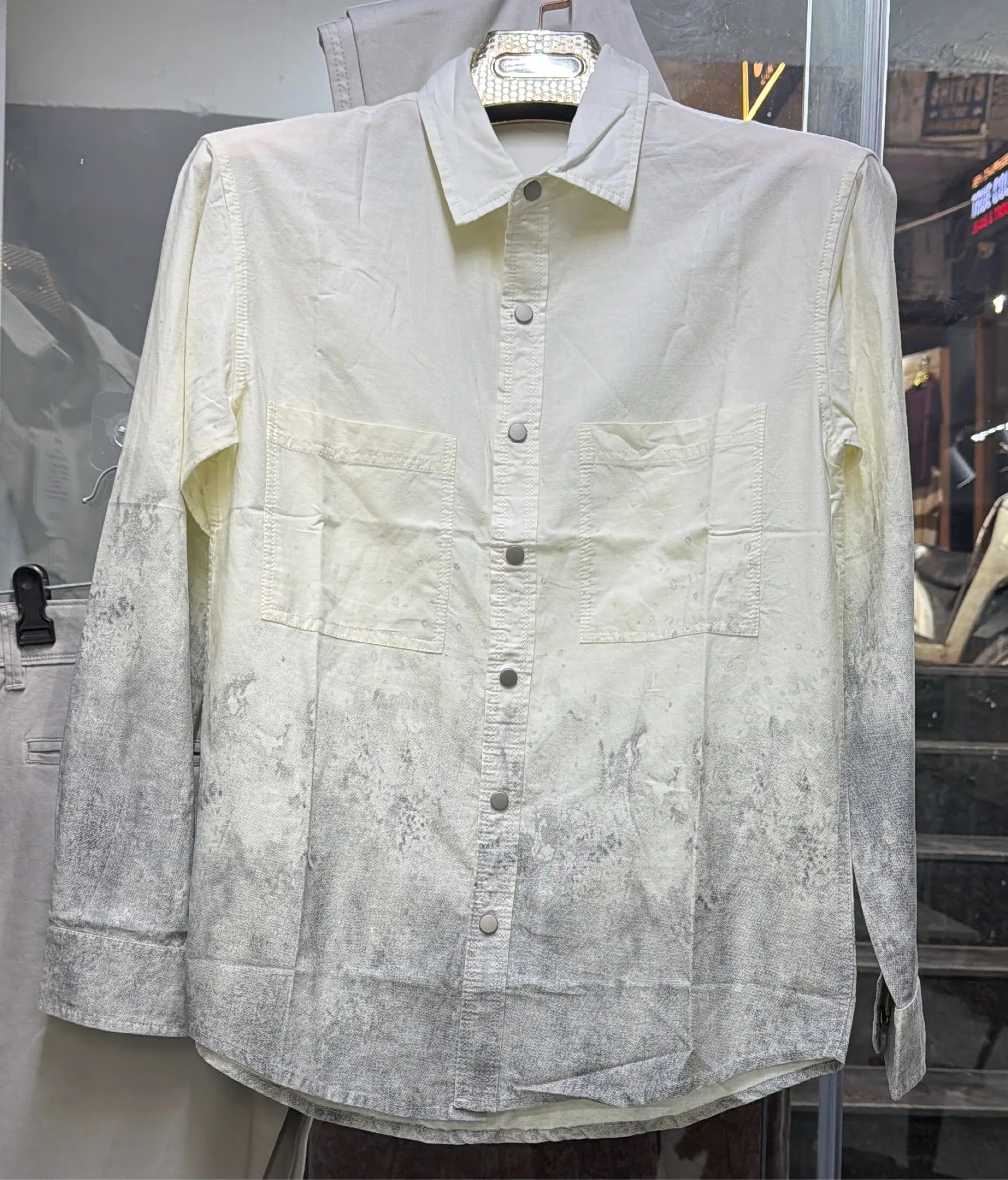 Ombre Button-Down Shirt view 2