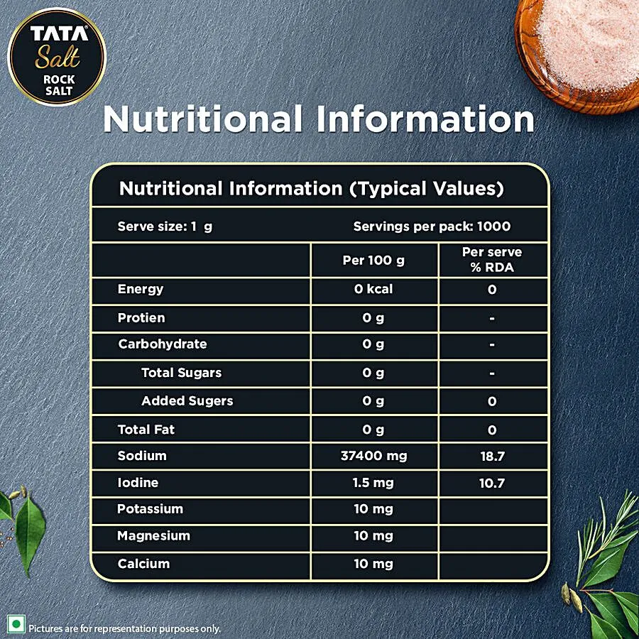Tata Rock Salt/ Namak 1 kg view 3