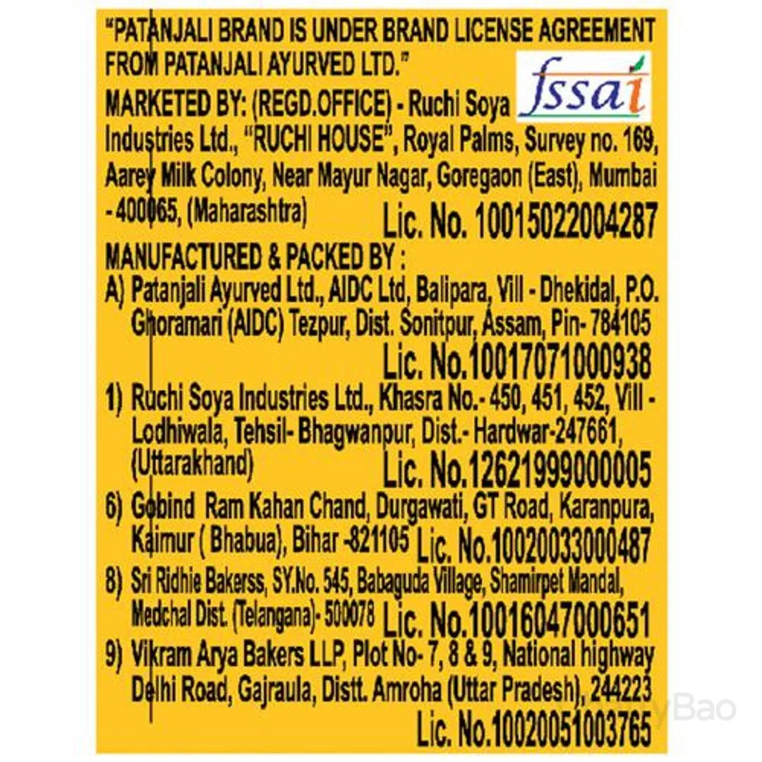 Patanjali Nariyal Biscuits 75 g view 4