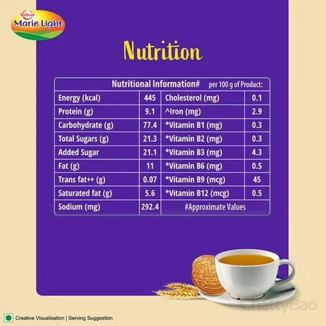 Sunfeast Marie Light Active Biscuits 71 g view 3