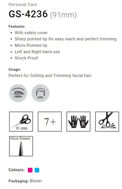 Munix Scissor GS-4236 91 mm view 2