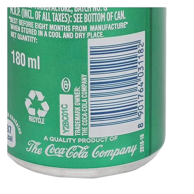 Sprite Soft Drink Can 180 ml view 3
