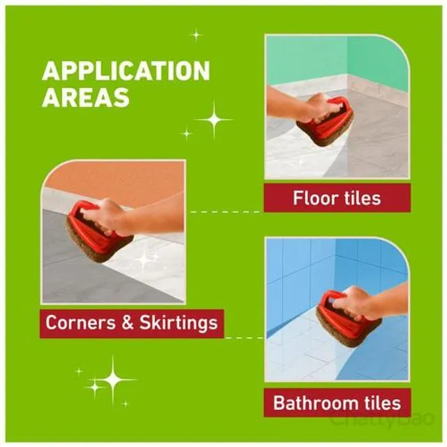 Scotch Brite Scrubber Brush for Tile Cleaning 1 Piece view 3