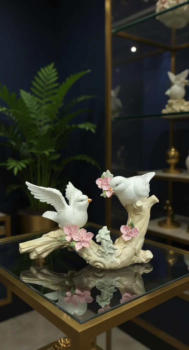 Ceramic Dove Figurine view 9