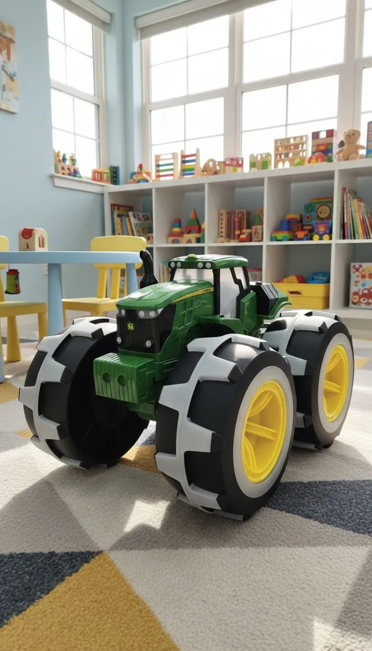 Big Monster Wheel Tractor view 2