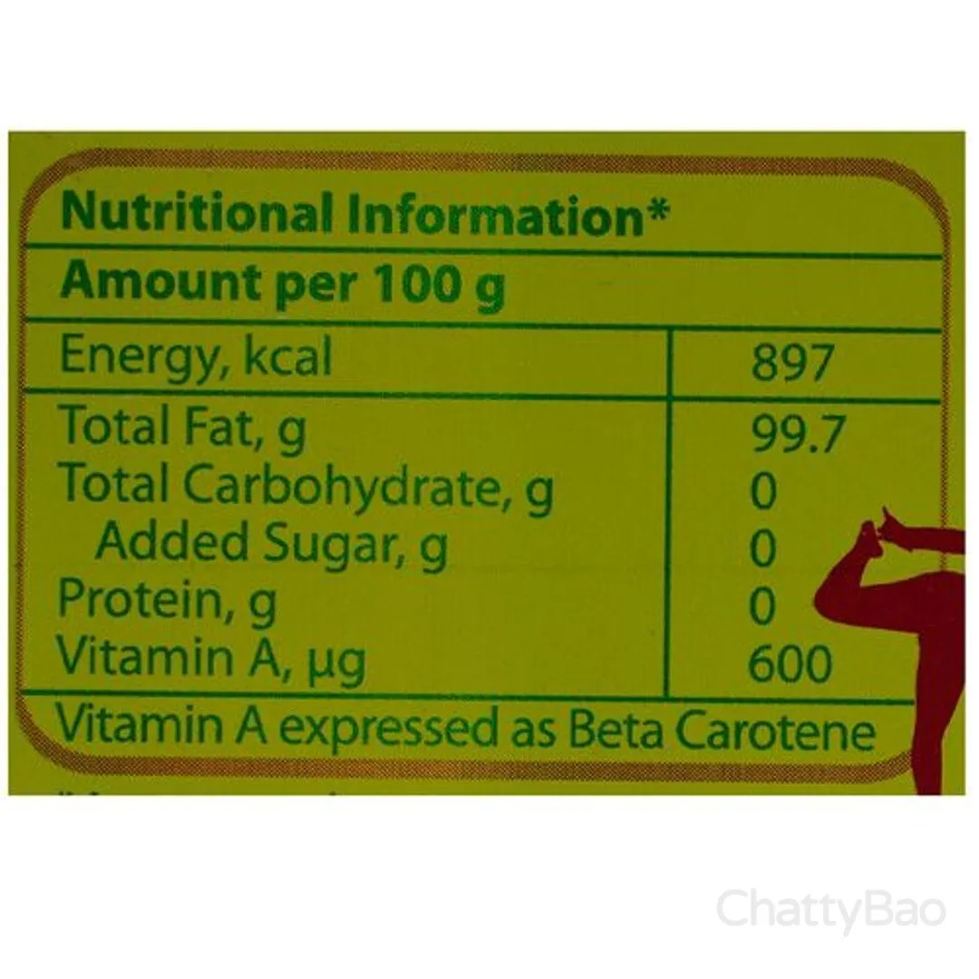 Amul Cow Ghee Carton 1 L view 3