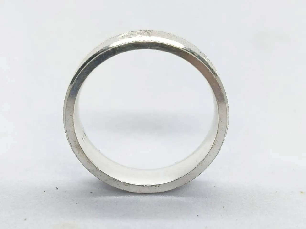 Textured Silver Band (AVSR-97) view 2