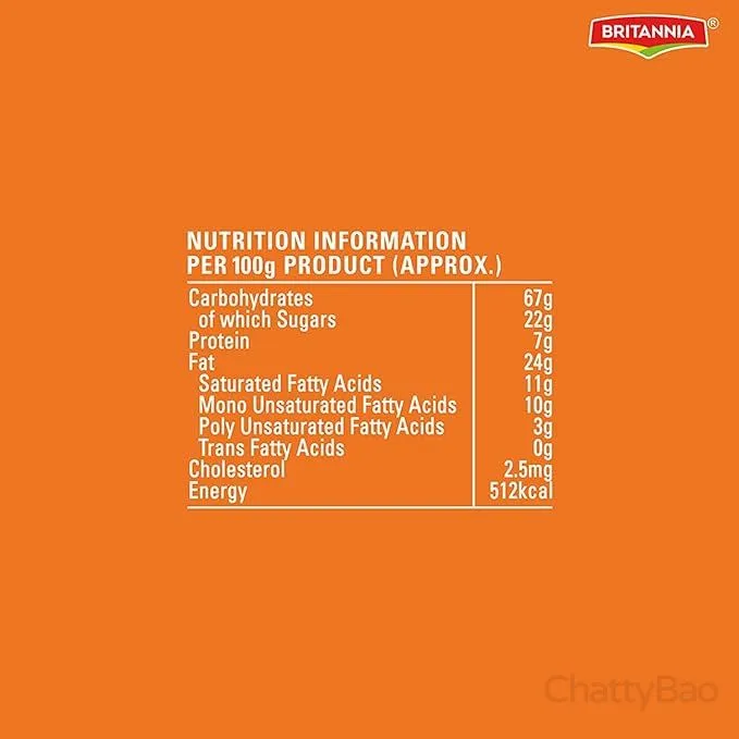 Britannia Good Day Cashew Cookies 600 g view 3