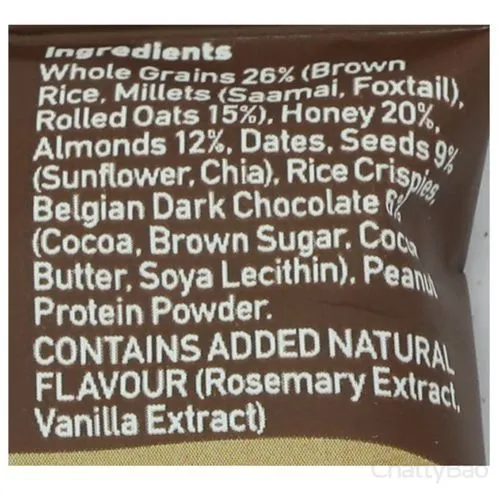 Yoga Bar Multigrain Energy Bar Chocolate Chunk Nut 38 g view 5