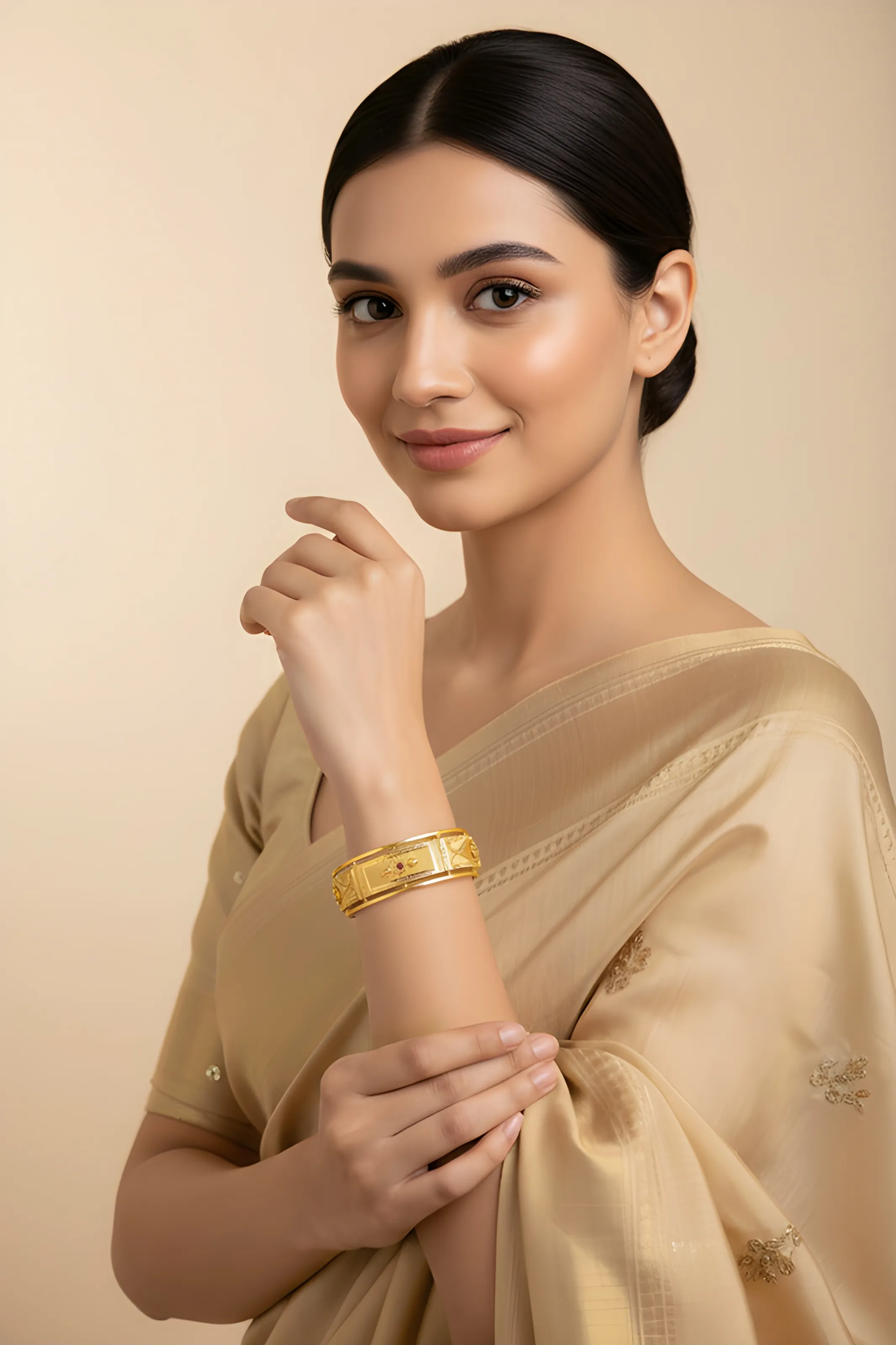 Gold Bangles@ view 2