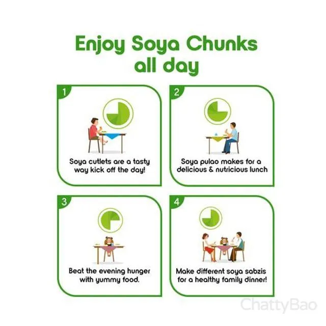 Fortune Soya Chunks 200 g view 5