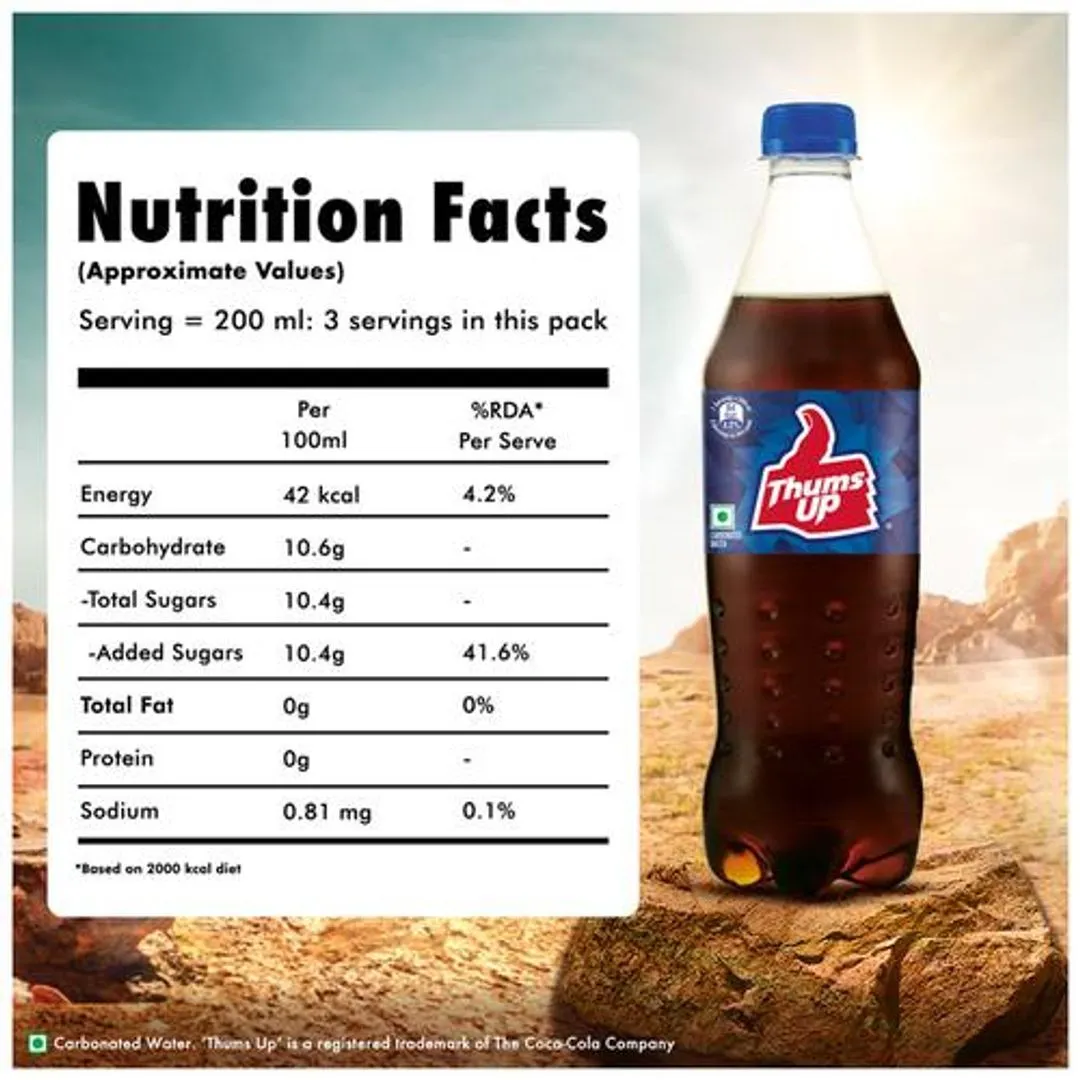 Thums Up Soft Drink 2 L view 4