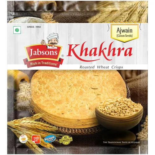 Jabsons Khakhra Ajwain 180 g view 2