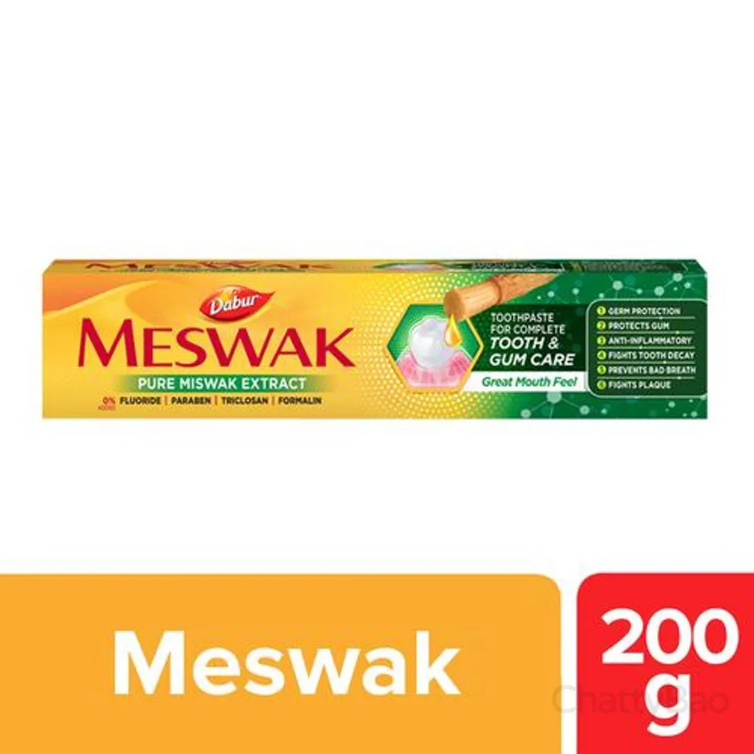Dabur Meswak Toothpaste 200 g view 3