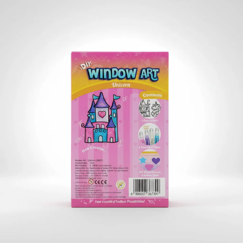ImagiMake DIY Window Art Unicorn view 2