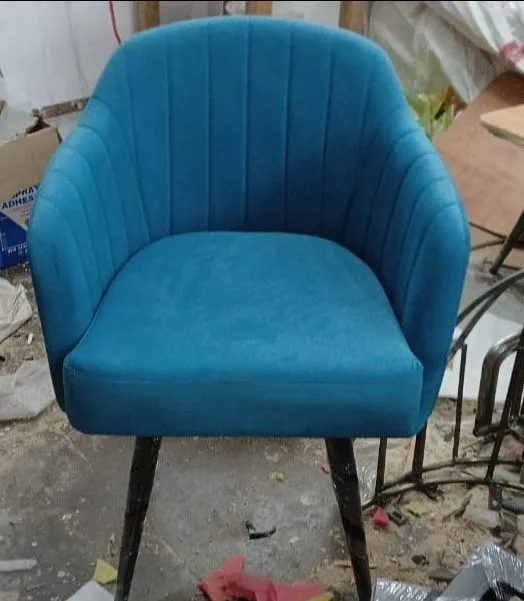 Ethnic Print Accent Chair view 3