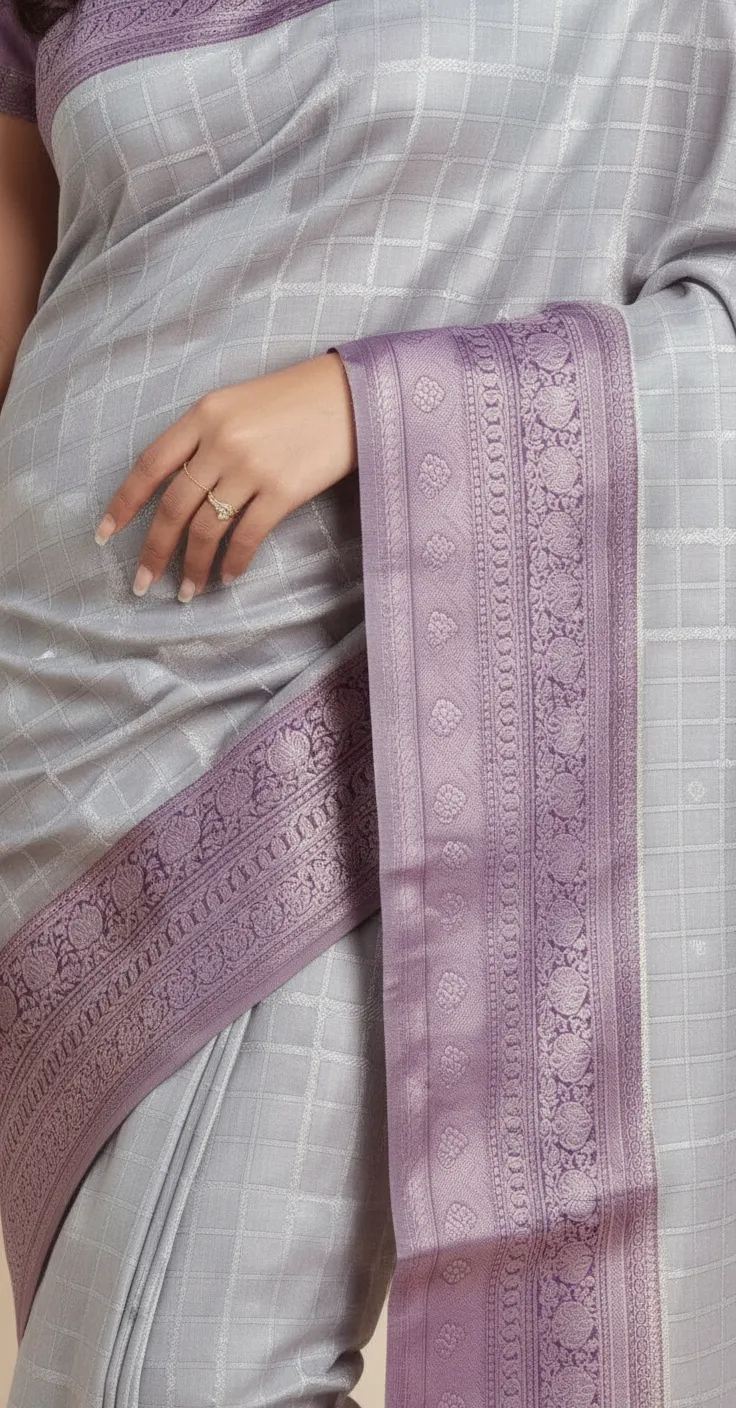 Banarasi Silk Saree view 3