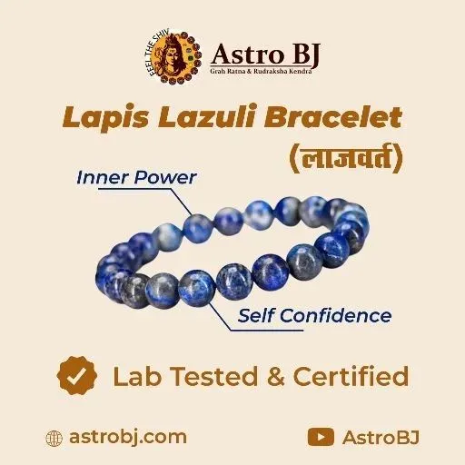 Lapis Lazuli Bracelet "Lajwart Bracelet" view 5
