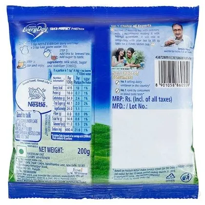 Nestle Everyday Dairy Whitener 200 g view 2
