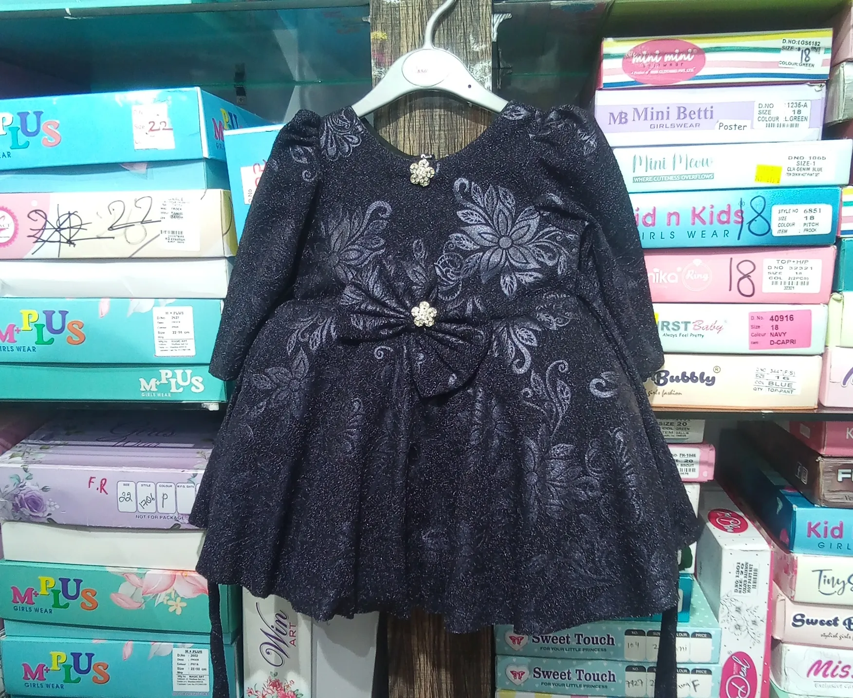 Girls Fancy Frocksss view 3