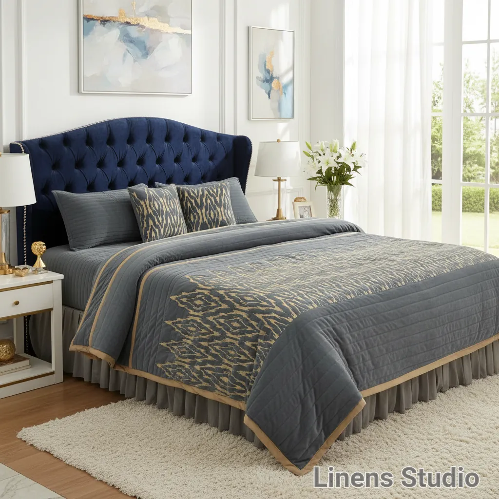 Linens Studio Luxury Bedspread Set view 2
