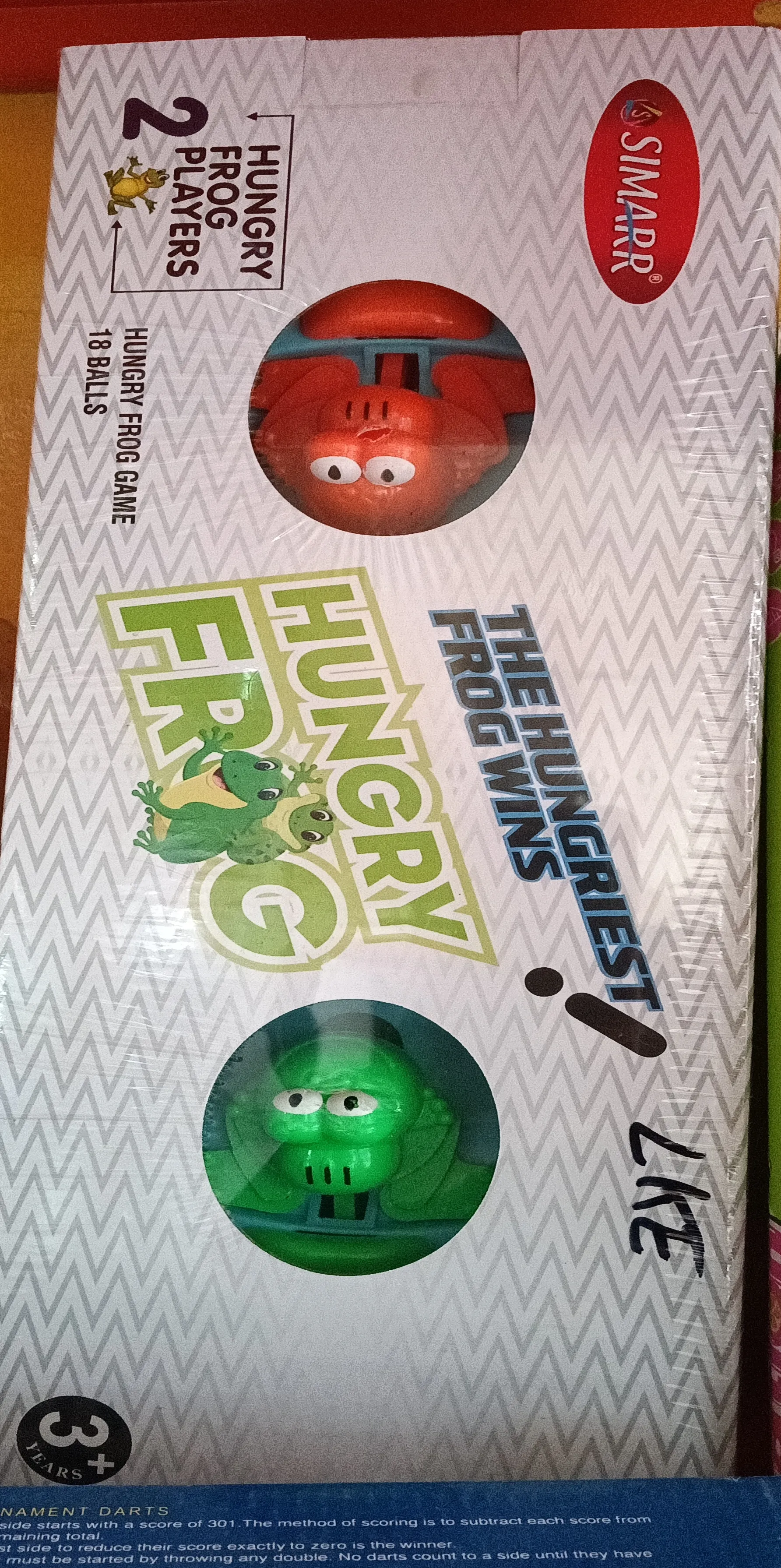 Hungry Frog Game view 2