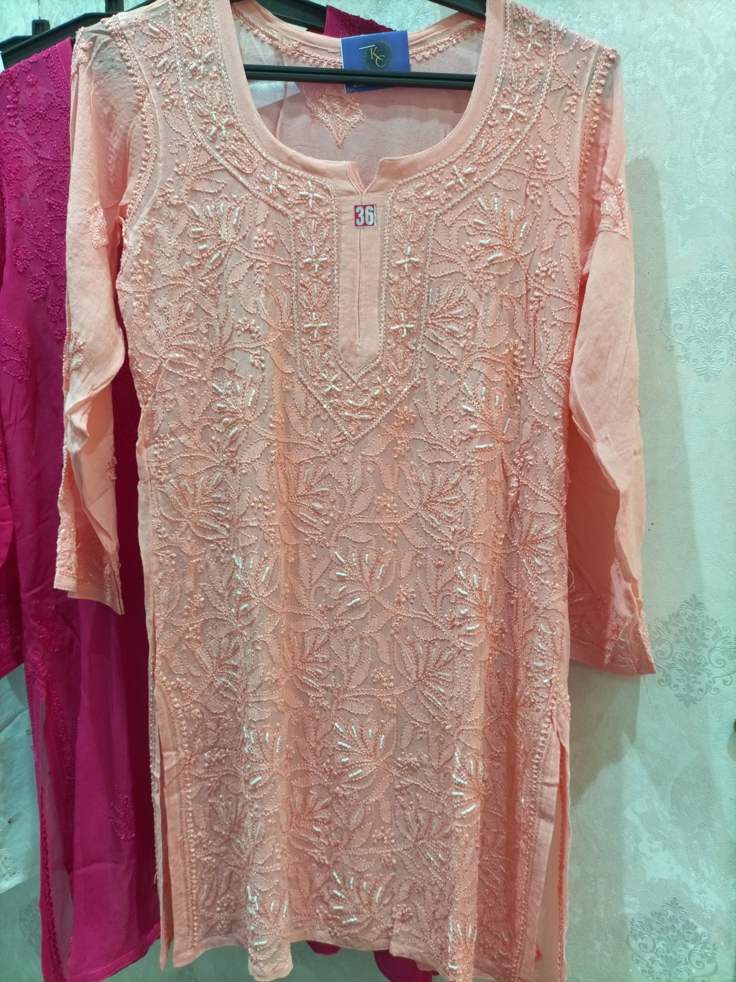 KC Embroidered Kurti view 2