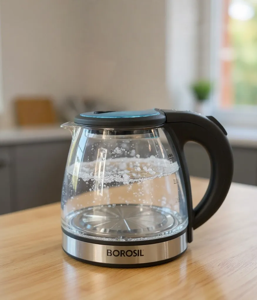 Borosil Electric Glass Kettle