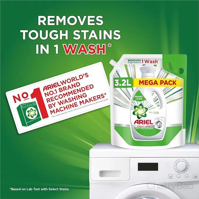 Ariel Front Load Matic Liquid Detergent 3.2 L view 3