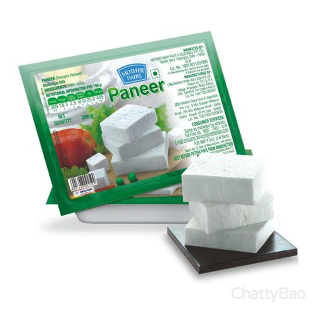 Mother Dairy Paneer 200 g view 2